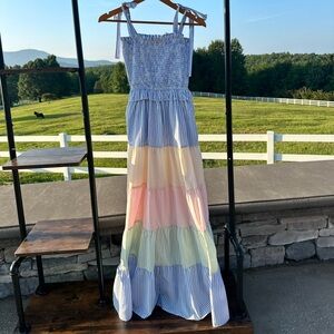 Striped Dress With Pockets